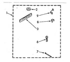 Kenmore 11082694810 miscellaneous parts diagram