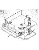 Bleach, detergent and rinse dispenser parts