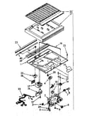 Compartment separator parts