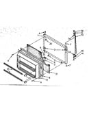 Freezer door parts