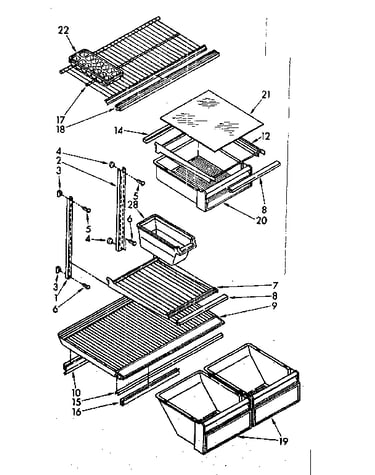 Shelf parts