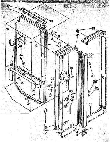 Breaker and partition parts