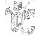 Kenmore 1068576963 air flow parts diagram