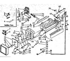 Kenmore 1068576933 icemaker parts diagram