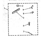 Kenmore 11082681600 miscellaneous parts diagram