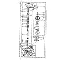 Kenmore 11082683710 gearcase parts diagram