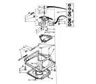 Kenmore 11082692720 machine base parts diagram
