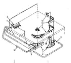 Kenmore 11082692120 bleach, detergent and rinse dispenser parts diagram