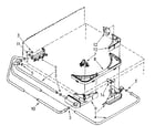 Kenmore 11082694820 bleach, detergent and rinse dispenser parts diagram