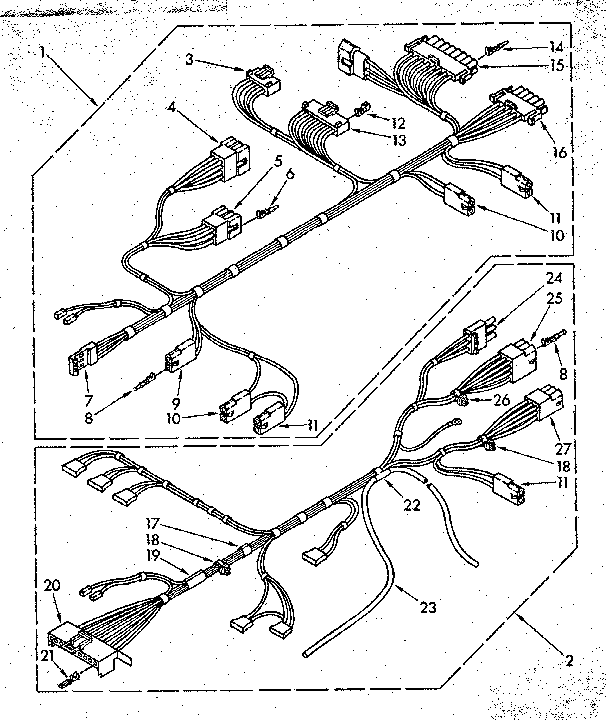 Wiring harness parts