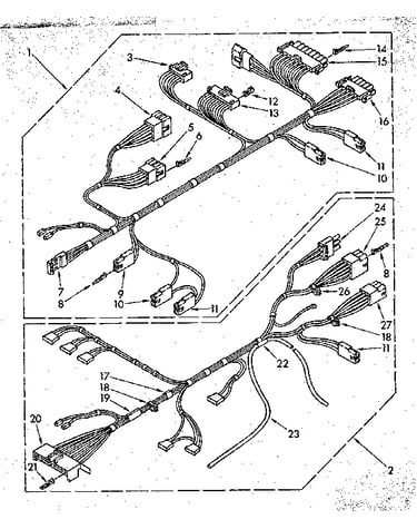 Wiring harness parts