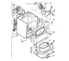Kenmore 11086682600 cabinet parts diagram