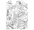 Kenmore 11087682300 cabinet parts diagram