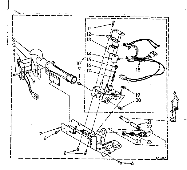 694670 BURNER ASSEMBLY