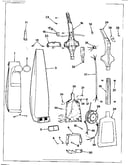 Handle and bag housing
