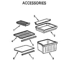 Kenmore 5648661191 accessories diagram