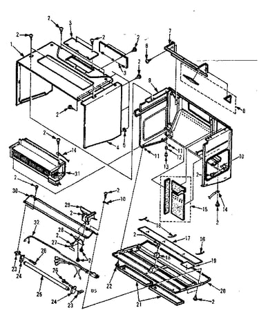 Outer wrap parts
