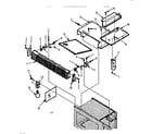 Kenmore 5648568510 grill and duct parts diagram