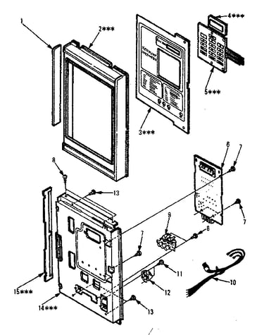 Control panel parts