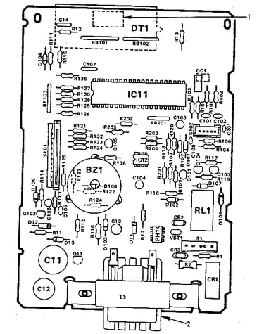 Power and control circuit board