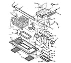 Kenmore 5648755380 grill and duct parts-a diagram