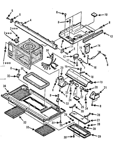 Grill and duct parts-a