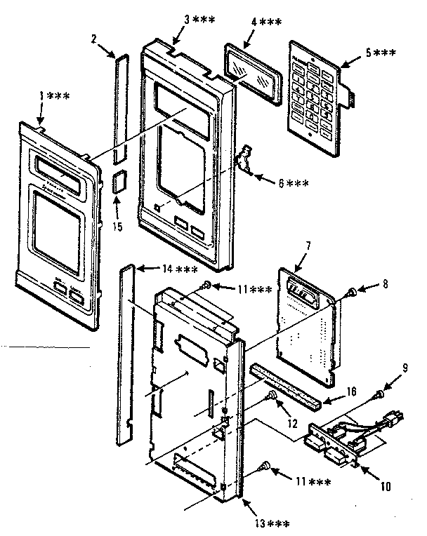 CONTROL PANEL PARTS