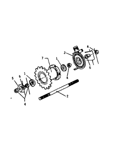 Front hub assembly