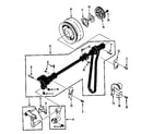 Kenmore 1581255180 take up lever unit diagram