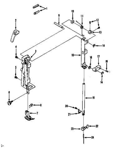 Presser bar assembly