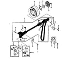 Kenmore 1581262180 take up lever assembly diagram