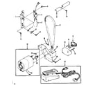 Kenmore 1581262180 motor assembly diagram