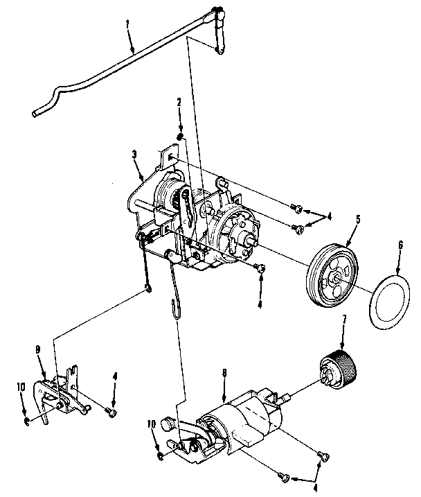 Zigzag guide assembly