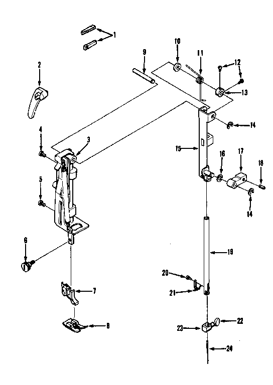 PRESSER BAR ASSEMBLY