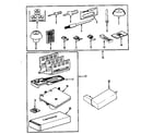 Kenmore 1581450180 attachment parts diagram