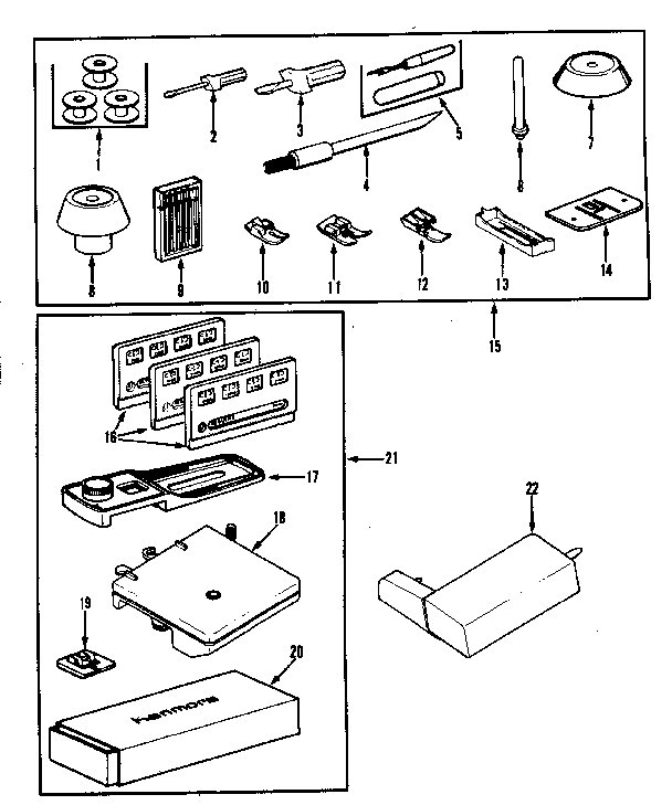 Attachment parts