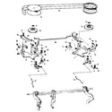 Brother M4712L ribbon feed mi-017 diagram