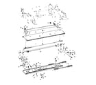 Brother M4712L carriage & carriage rail ma-025 diagram