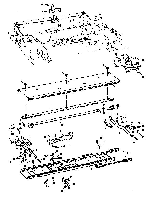 CARRIAGE & CARRIAGE RAIL MB-025