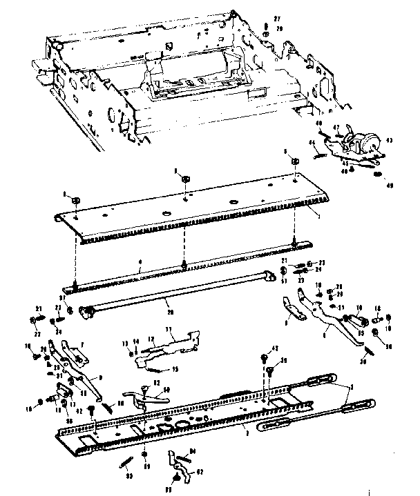 CARRIAGE & CARRIAGE RAIL MD-025