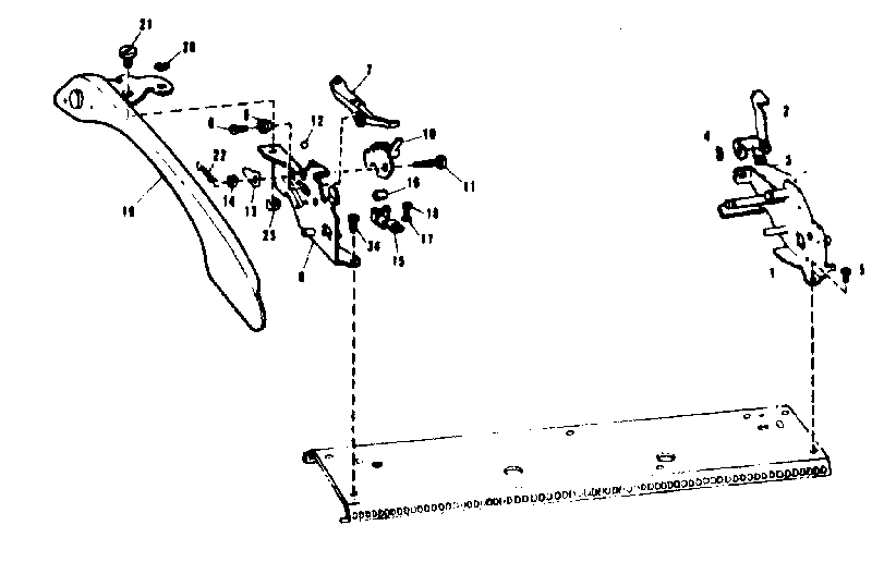CARRIAGE SIDE PLATE MI-030