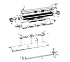 Sears 26853560 carriage attachment mb-031 diagram