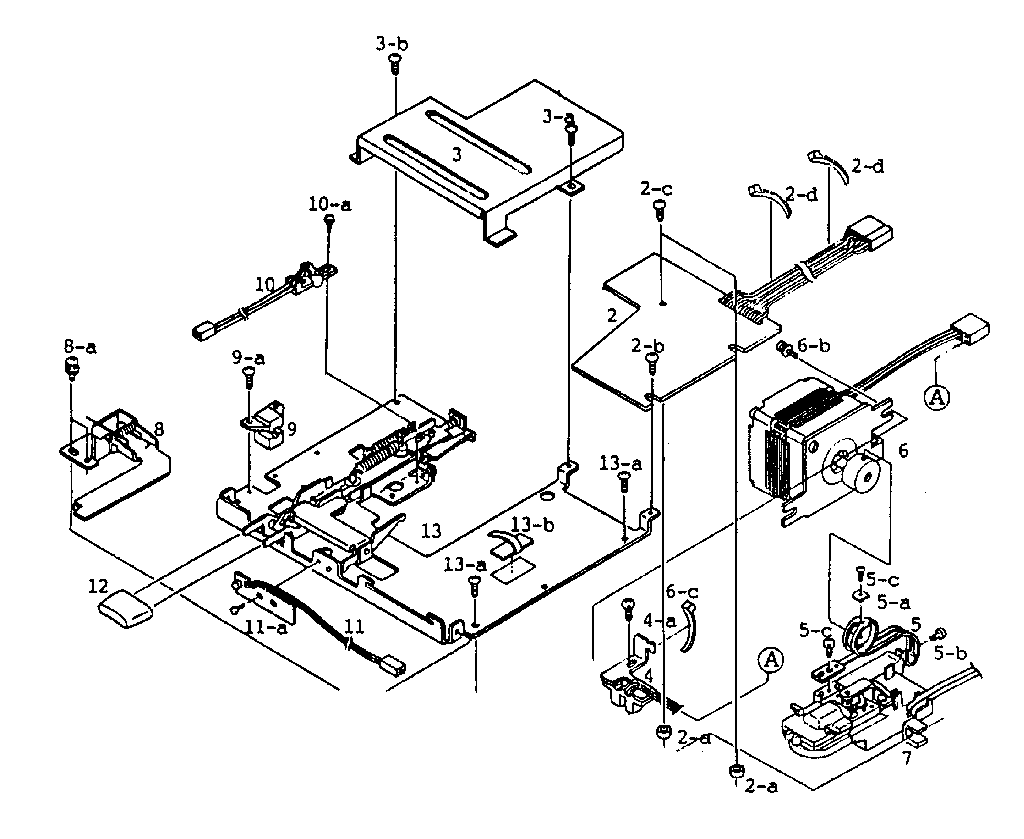 Fixing plate assembly