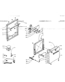 Control panel and door