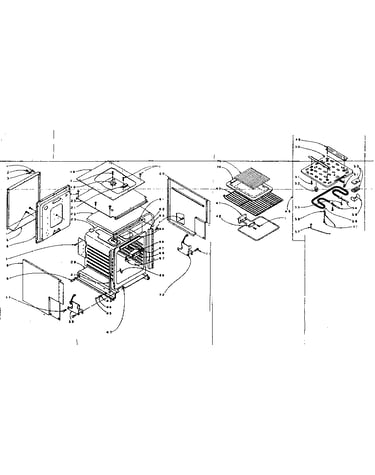 Oven body