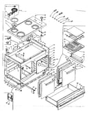 Electric range parts