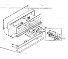 Kenmore 154942610 electric range backguard parts diagram