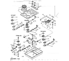 Kenmore 1543146620 counter unit parts diagram