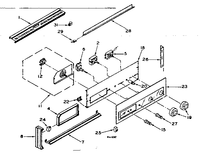 CONTROL PANEL PARTS