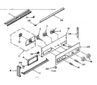 Kenmore 1544026620 control panel parts diagram